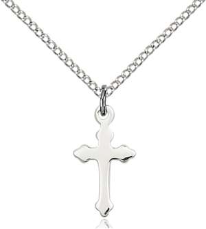 2528SS/18SS <br/>Sterling Silver Cross Pendant