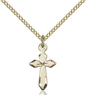 2529GF/18GF <br/>Gold Filled Cross Pendant