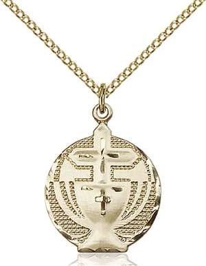 2530GF/18GF <br/>Gold Filled Communion Pendant