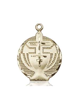 2530KT <br/>14kt Gold Communion Medal