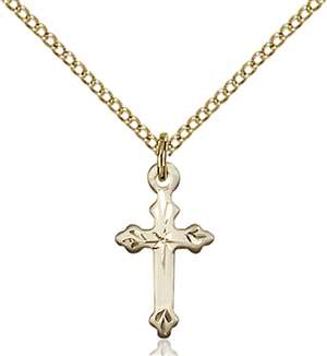 2531GF/18GF <br/>Gold Filled Cross Pendant