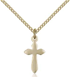 2532GF/18GF <br/>Gold Filled Cross Pendant