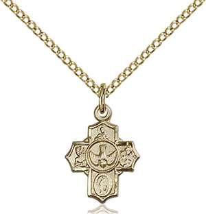 3190GF/18GF <br/>Gold Filled 5-Way Pendant