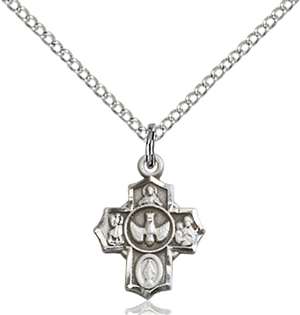 3190SS/18SS <br/>Sterling Silver 5-Way Pendant