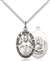 3988SS/18SS <br/>Sterling Silver Scapular Medal