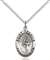 3989SS/18SS <br/>Sterling Silver St. Francis of Assisi Pendant