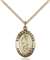 3990GF/18GF <br/>Gold Filled St. Lazarus Pendant