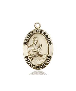 3994KT <br/>14kt Gold St. Gerard Majella Medal