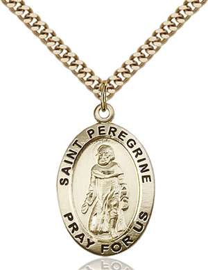 4026GF/24G <br/>Gold Filled Peregrine Pendant