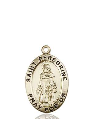 4026KT <br/>14kt Gold Peregrine Medal