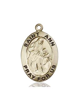 4033KT <br/>14kt Gold St. Ann Medal