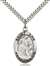 4033SS/24S <br/>Sterling Silver St. Ann Pendant