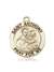 4076KT <br/>14kt Gold St. Anthony Medal