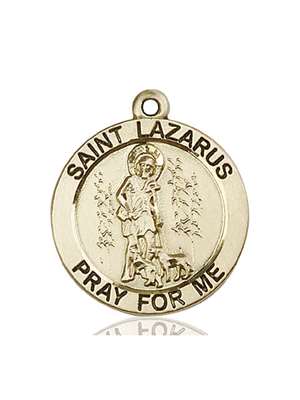 4085KT <br/>14kt Gold St. Lazarus Medal