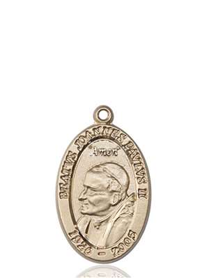 4123PJPKT <br/>14kt Gold St. John Paul II Medal