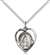 4125SS/18SS <br/>Sterling Silver Miraculous Pendant