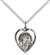 4129SS/18SS <br/>Sterling Silver Guardian Angel Pendant