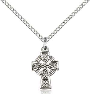 4133SS/18SS <br/>Sterling Silver Celtic Cross Pendant