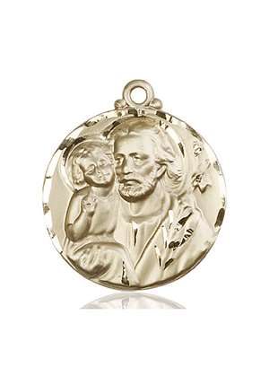 4141KT <br/>14kt Gold St. Joseph Medal