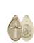 4145YKT4 <br/>14kt Gold Cross / Marines Medal