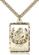 4201GF/24G <br/>Gold Filled Communion / First Reconciliation Penda