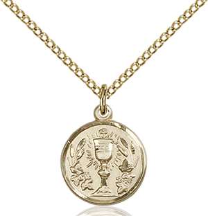 4203GF/18GF <br/>Gold Filled Communion Chalice Pendant
