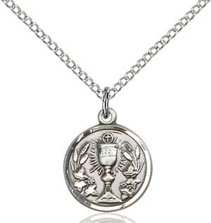 4203SS/18SS <br/>Sterling Silver Communion Chalice Pendant