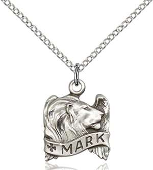 4211SS/18SS <br/>Sterling Silver St. Mark Pendant