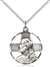 4221SS/18SS <br/>Sterling Silver Head of Christ Pendant