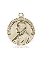 4230KT <br/>14kt Gold St. John Neumann Medal