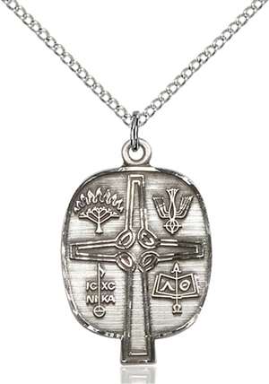 4234SS/18SS <br/>Sterling Silver Presbyterian Pendant