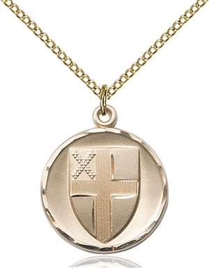 4237GF/18GF <br/>Gold Filled Episcopal Pendant