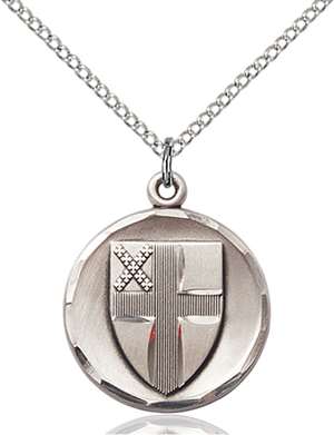 4237SS/18SS <br/>Sterling Silver Episcopal Pendant
