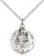 4244SS/18SS <br/>Sterling Silver St. Nicholas Pendant