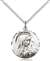 4249SS/18SS <br/>Sterling Silver Sorrowful Mother Pendant