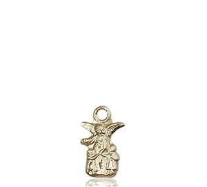 4254KT <br/>14kt Gold Littlest Angel Medal