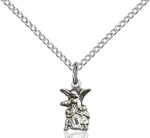 4254SS/18SS <br/>Sterling Silver Littlest Angel Pendant