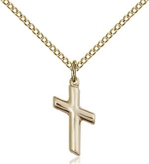 4261GF/18GF <br/>Gold Filled Cross Pendant