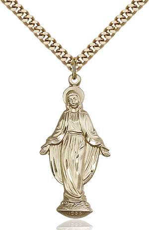 4269GF/24G <br/>Gold Filled Miraculous Pendant