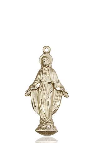 4269KT <br/>14kt Gold Miraculous Medal