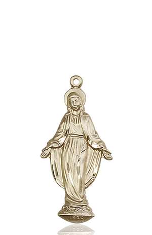 4269KT <br/>14kt Gold Miraculous Medal