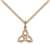5100GF/18GF <br/>Gold Filled Trinity Irish Knot Pendant