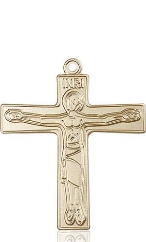 5239KT <br/>14kt Gold Cursillio Cross Medal