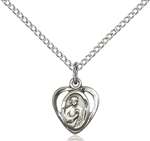 5404SS/18SS <br/>Sterling Silver St. Jude Pendant