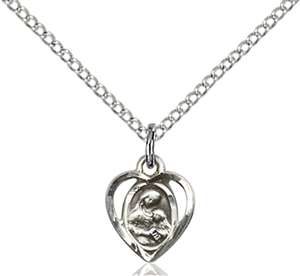 5405SS/18SS <br/>Sterling Silver St. Ann Pendant