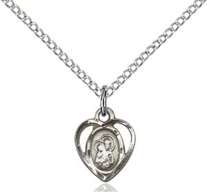 5410SS/18SS <br/>Sterling Silver O/L of Perpetual Health Pendant