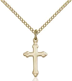 5415GF/18GF <br/>Gold Filled Cross Pendant