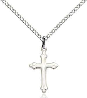 5415SS/18SS <br/>Sterling Silver Cross Pendant