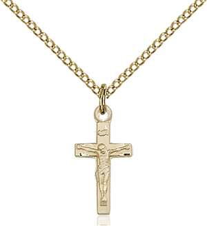 5417GF/18GF <br/>Gold Filled Crucifix Pendant