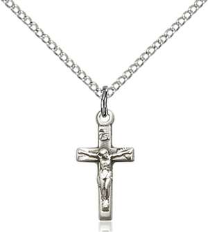 5417SS/18SS <br/>Sterling Silver Crucifix Pendant